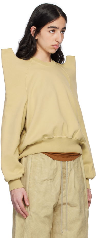 Pleteni pulover Rick Owens Rick Owens DRKSHDW Hollywood Tecsweat Sweatshirt Črna | DS01E3224 F, 4