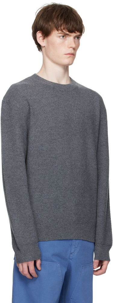 Pleteni pulover A.P.C. A.P.C. Thomas Knit Sweater Siva | WVBCZ-H23434, 1
