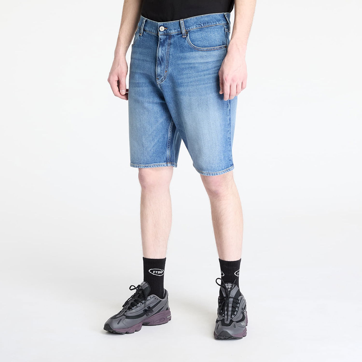 Kratke hlače Tommy Hilfiger Tommy Jeans Isaac Relaxed Denim Shorts Modra | DM0DM20952 1A5, 0