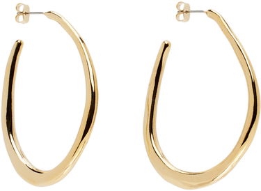 Uhani ISABEL MARANT Large Hoop Earrings Kovinski | BL0170FA-B3B13B, 1