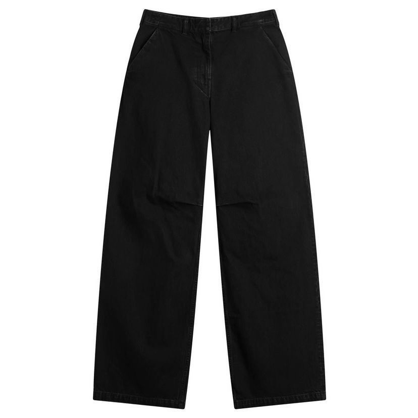 Hlače Entire Studios Entire Studios Dem Loose Jeans, Size Small Črna | ESW-S25-11006-MA