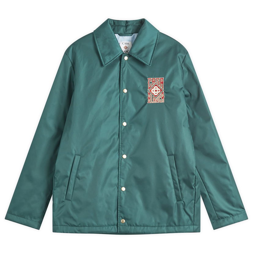 Vetrovka Casablanca Casablanca Stadium Jacket Zelena | MS25-OT-169-01