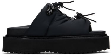 Modni dodatki Simone Rocha Simone Rocha Platform Ghillie Sandals Črna | SLD50B 0798, 0