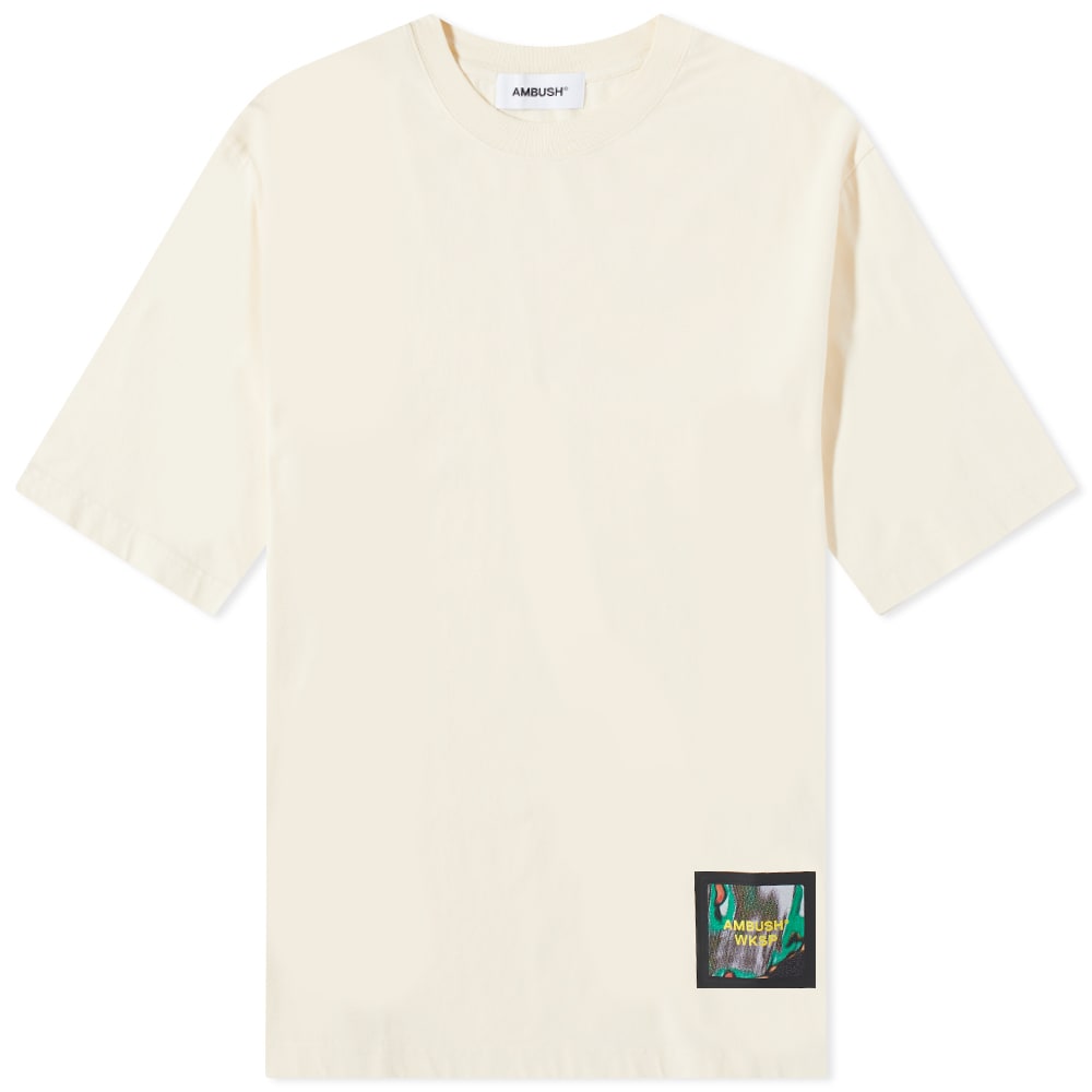 Majica Ambush WKSP Patch Tee Bela | BMAA050S22JER0010184, 0