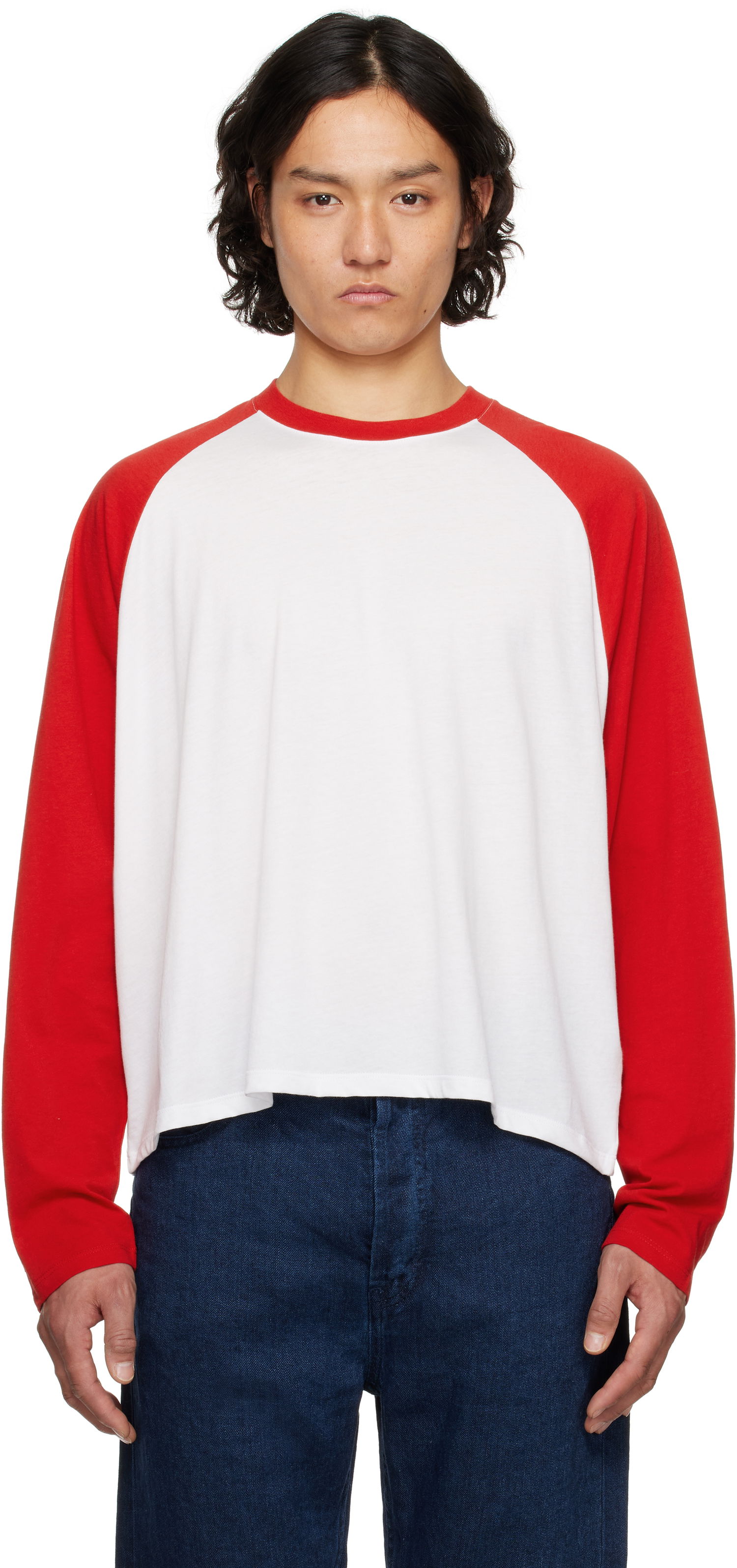 Majica The Row The Row Jameson Baseball T-Shirt Bela | 875-K421, 0