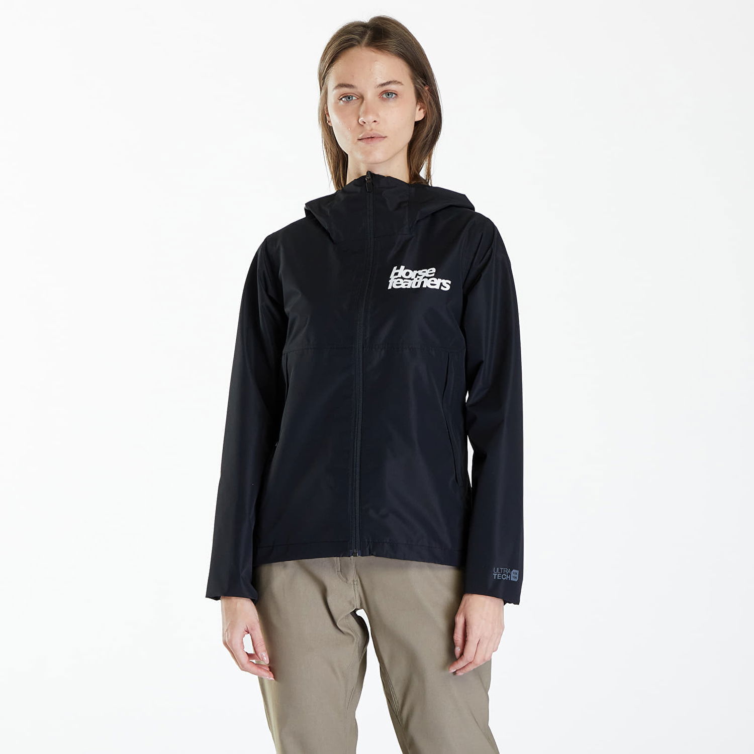 Jakna Horsefeathers Onyx Jacket Black/ White Črna | TW023C, 0