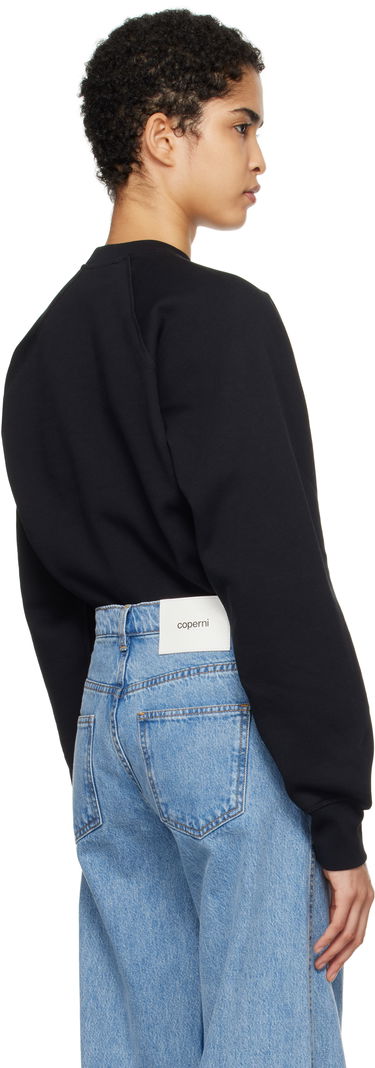 Pulover Coperni Crewneck Sweatshirt Bodysuit Črna | COPJS105F5010, 2