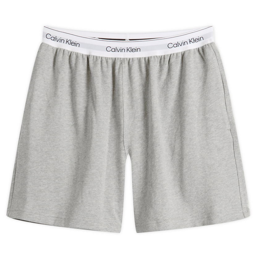 Pižame CALVIN KLEIN Calvin Klein Sleep Shorts, Size Large Siva | LV00NM2927P7A
