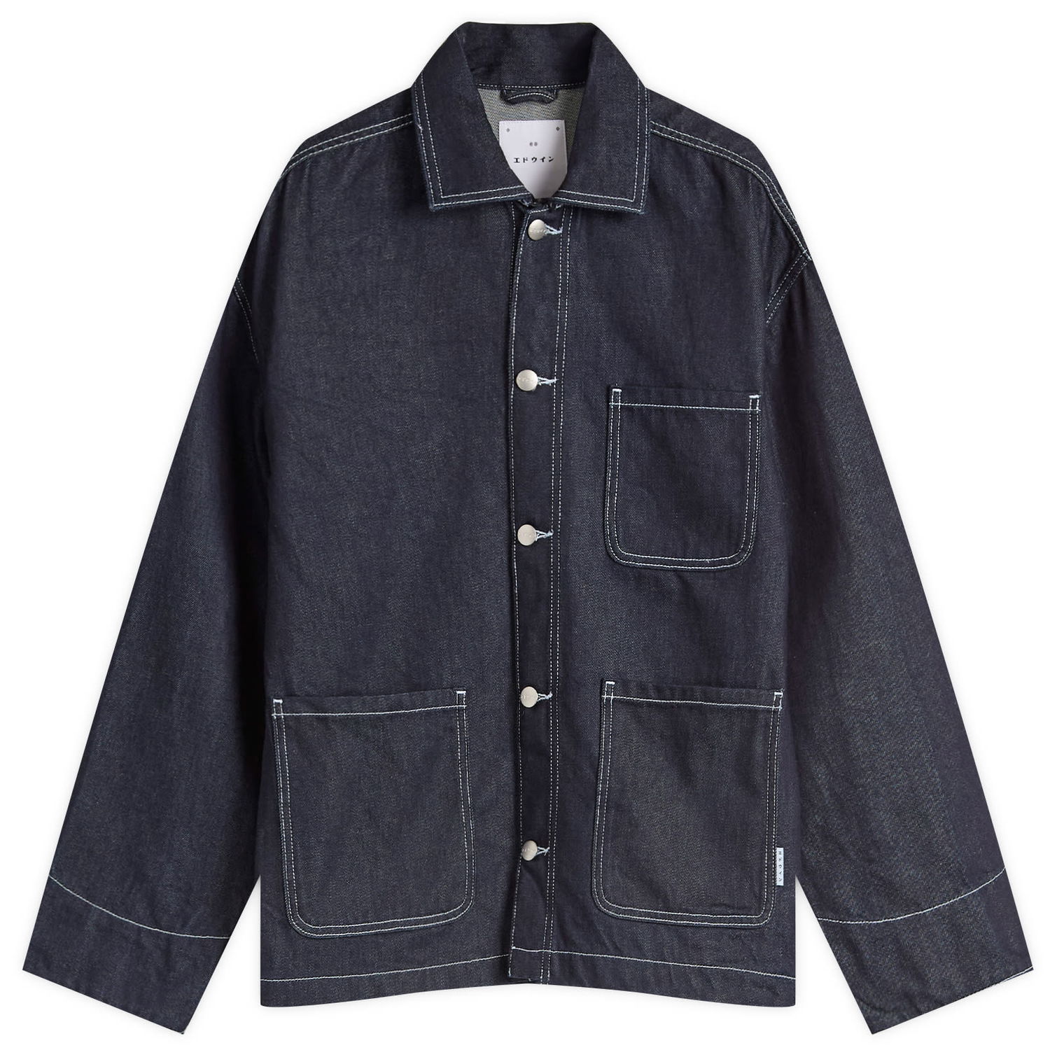 Jakna EDWIN Edwin Trembley Denim Jacket, Size Large Modra | I034987-0199, 1