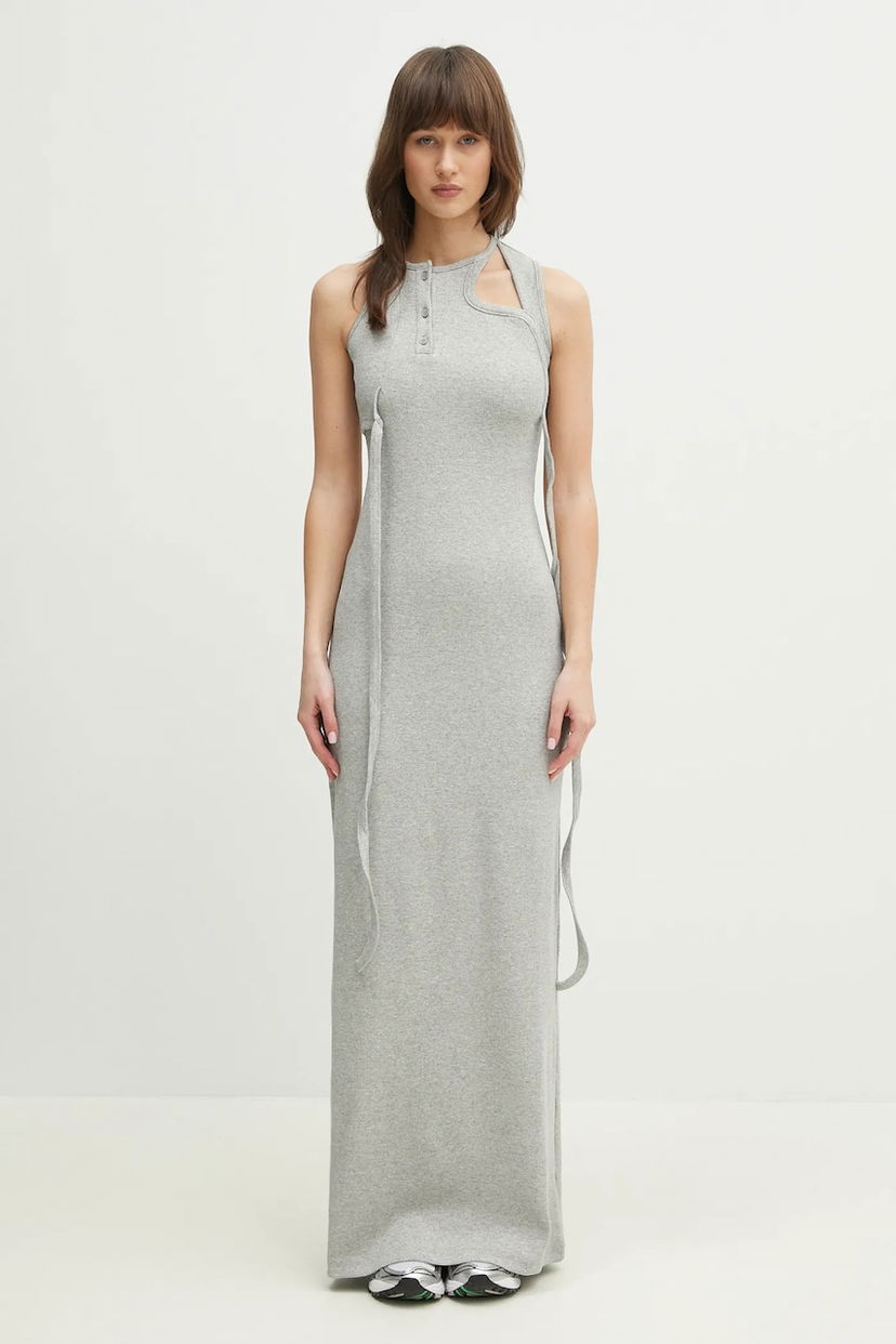 Obleke Ottolinger Ottolinger Tank Maxi Dress Siva | 104.500404.02