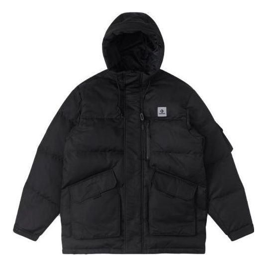 Parka Converse Premium Mid Down Jacket Črna | 10025249-A03