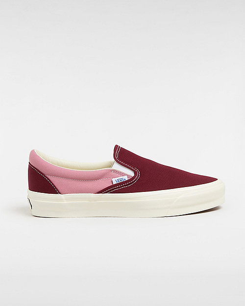 Superge in čevlji Vans Premium Slip-on 98 Shoes (maroon/pink) Unisex Pink, Size 2.5 Bordo | VN000CSE5T2