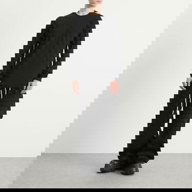 Majica Rick Owens DRKSHDW Level Long Sleeve T-Shirt, Size Large Črna | DU02E7260-RN-09, 4