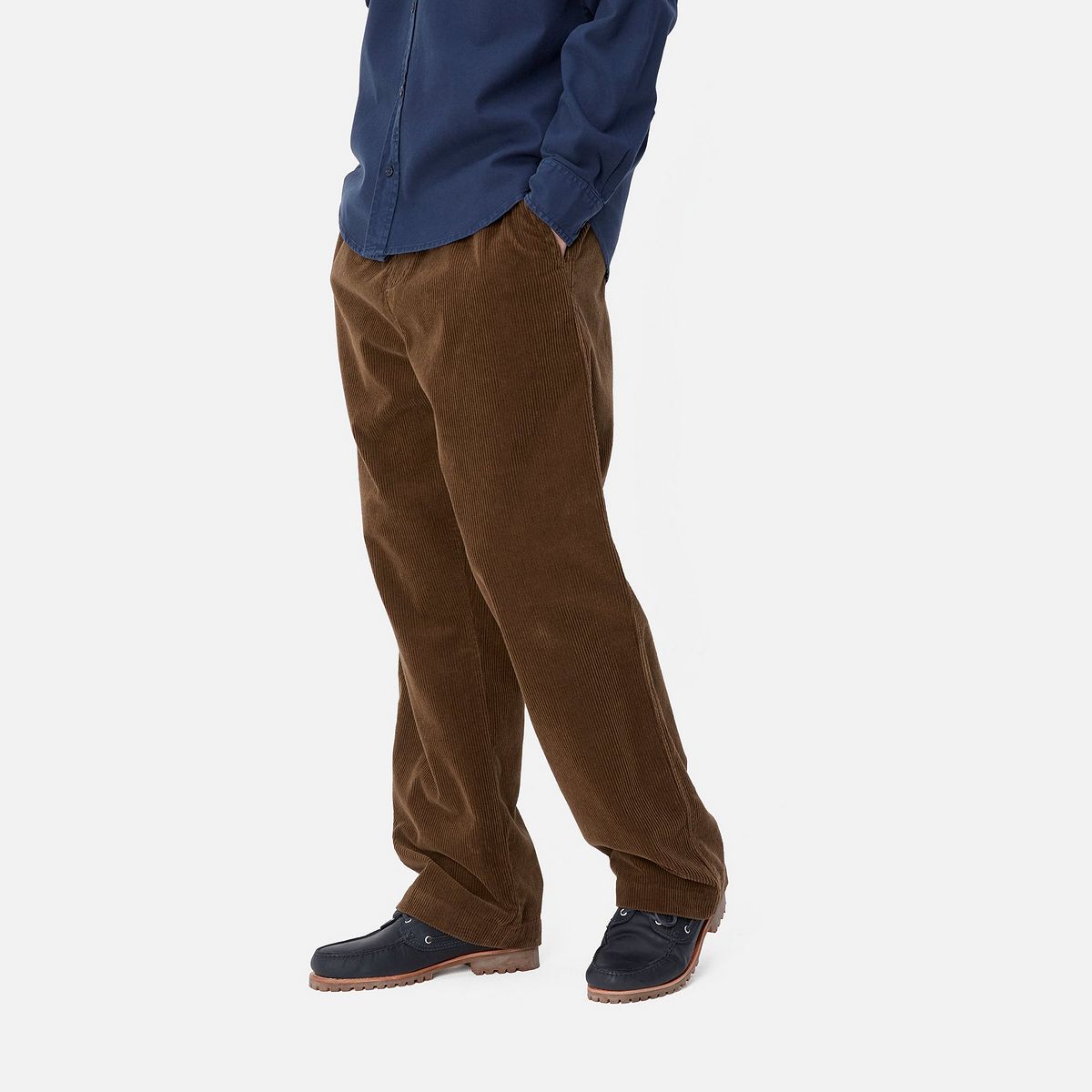Hlače Carhartt WIP Corduroy Relaxed Fit Pants Rjava | I034037_9, 1