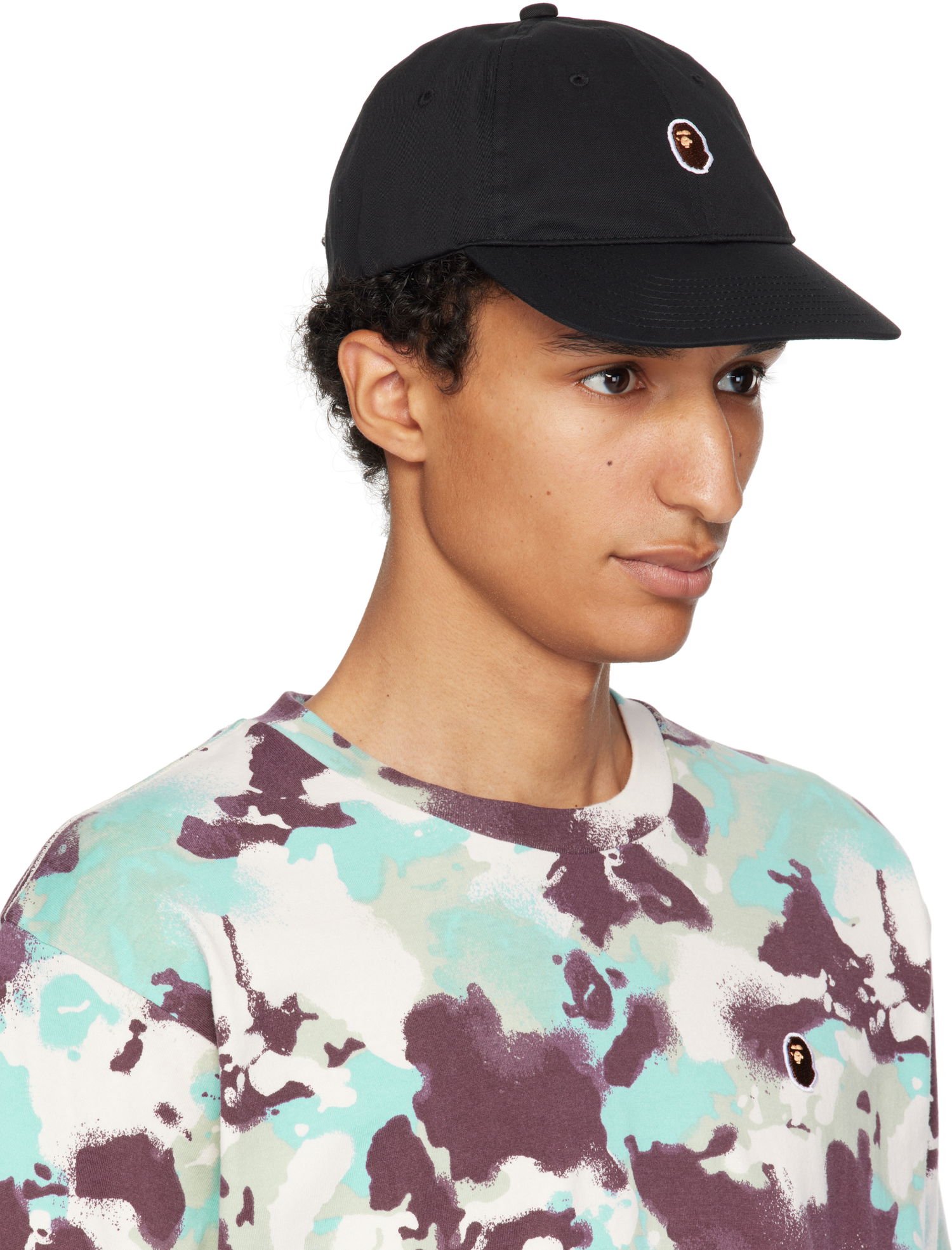 Kapa BAPE One Point Twill Cap Črna | 001CPL301311M, 1