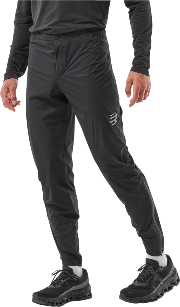 Hlače Compressport Compressport Hurricane Waterproof Pants 2.0 Črna | apau8749000
