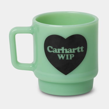 Home decor Carhartt WIP Carhartt WIP Heart Glass Mug Zelena | I035873_2, 0