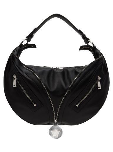 Torbica Versace Repeat Bag Črna | 1007679_1A05878