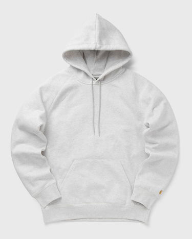 Pulover Carhartt WIP Hooded Sweatshirt Chase Siva | I033661-00J.XX, 1