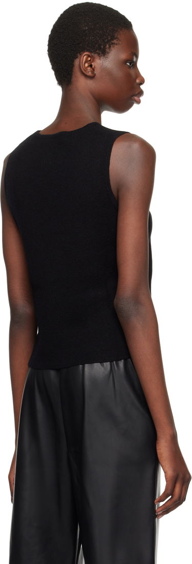 Majica brez rokavov Max Mara Max Mara Fosco Tank Top Črna | 2421366112600 MM12037, 2