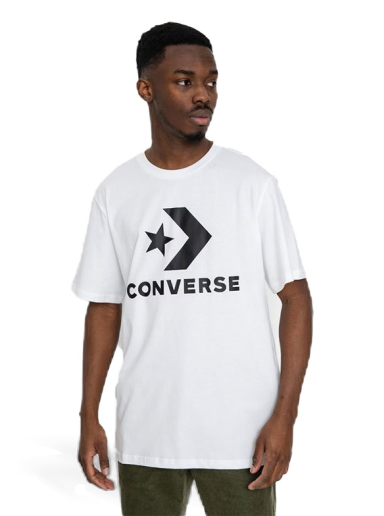 Majica Converse Standard Fit Logo Star Chevron Bela | 10025458-A03
