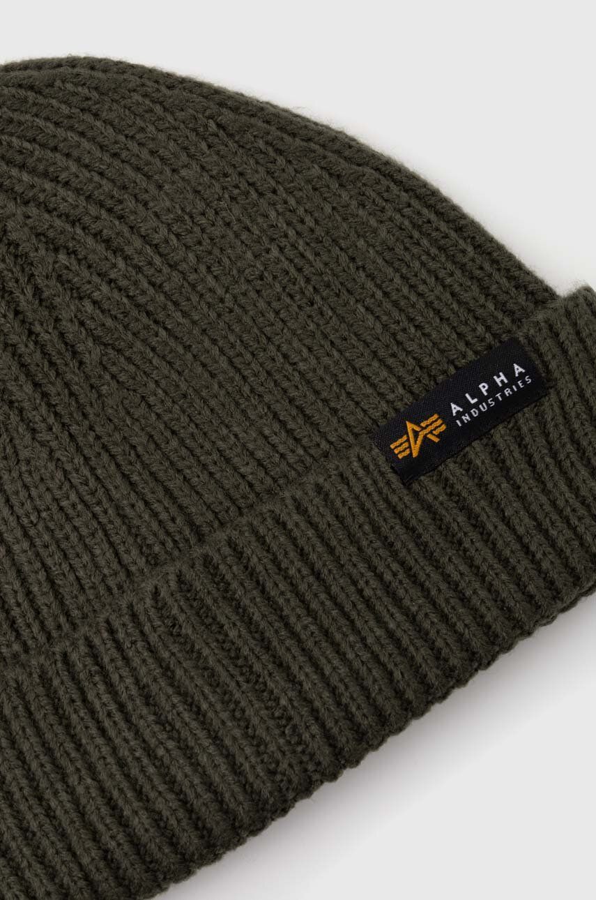 Beanie Alpha Industries Beanie Knitted Zelena | 138905.142, 1