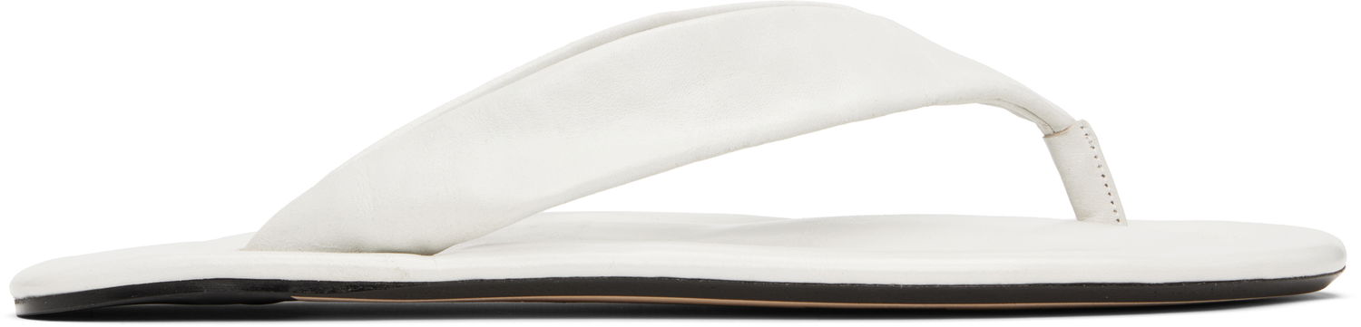 Oblačila BY FAR BY FAR Dasha Flip-Flops Bela | MWFFО001CL034WH025PL, 0