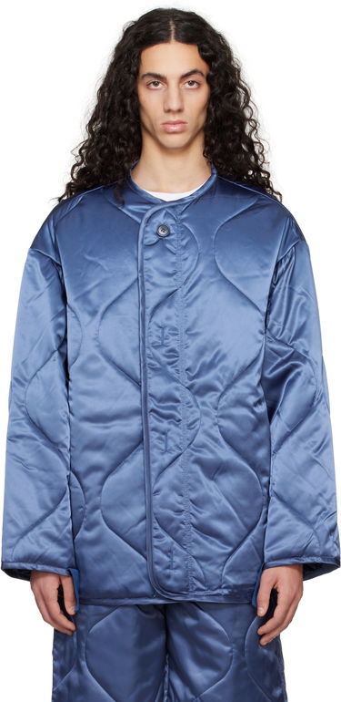 Puhovka JW Anderson JW Anderson Oversized Quilted Jacket Modra | JK0364-PG1680, 0