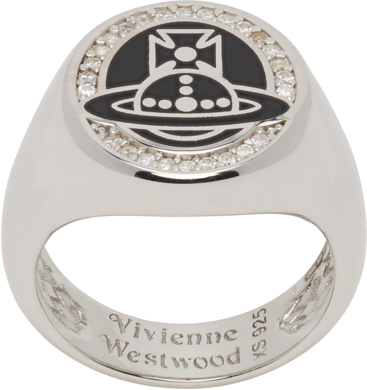Prstan Vivienne Westwood Vivienne Westwood Silver Sussex Ring Kovinski | 64040186-01P586-, 0