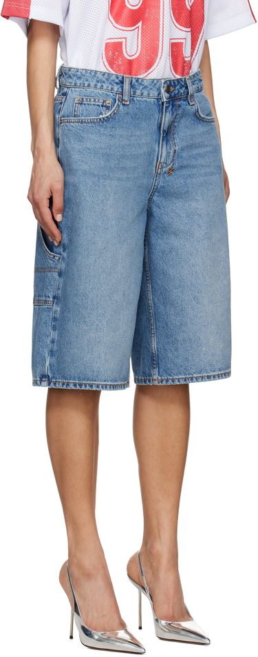 Kratke hlače Ksubi Ksubi Low Rider Swept Denim Shorts Modra | WSP25WA007, 1