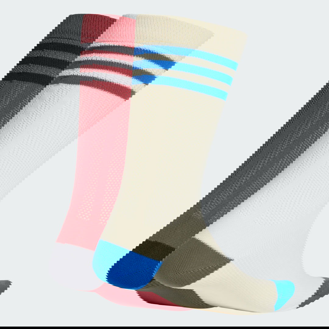 Nogavice adidas Performance Two Pack Knee-High Socks Bela | JP2499, 0