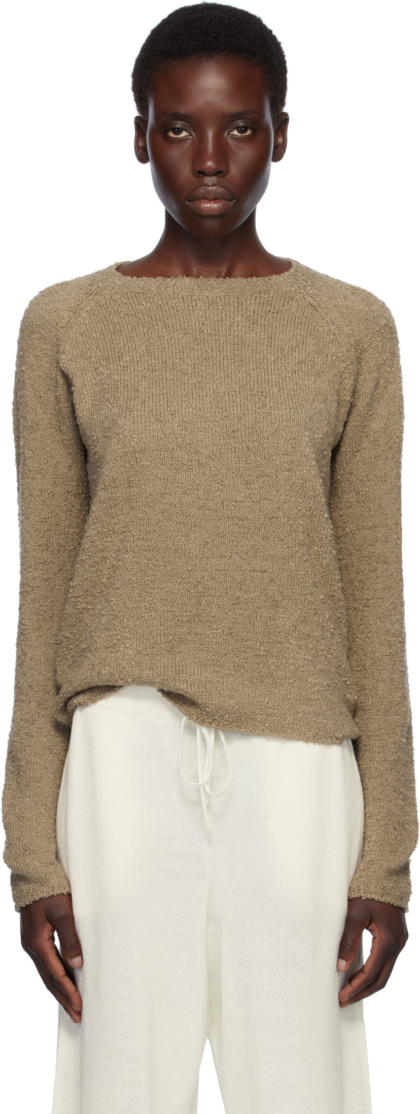 Pleteni pulover The Row The Row Kathy Sweater Rjava | 8961-Y790