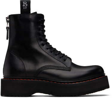 Oblačila R13 R13 Single Stack Boots Črna | R13WS025-S001A, 0