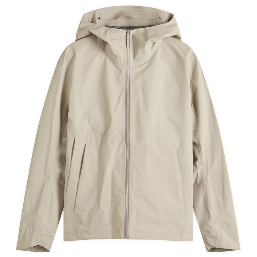 Dežni plašč Arcteryx Veilance Arris Hooded Jacket, Size Large Bež | X000009479-014067