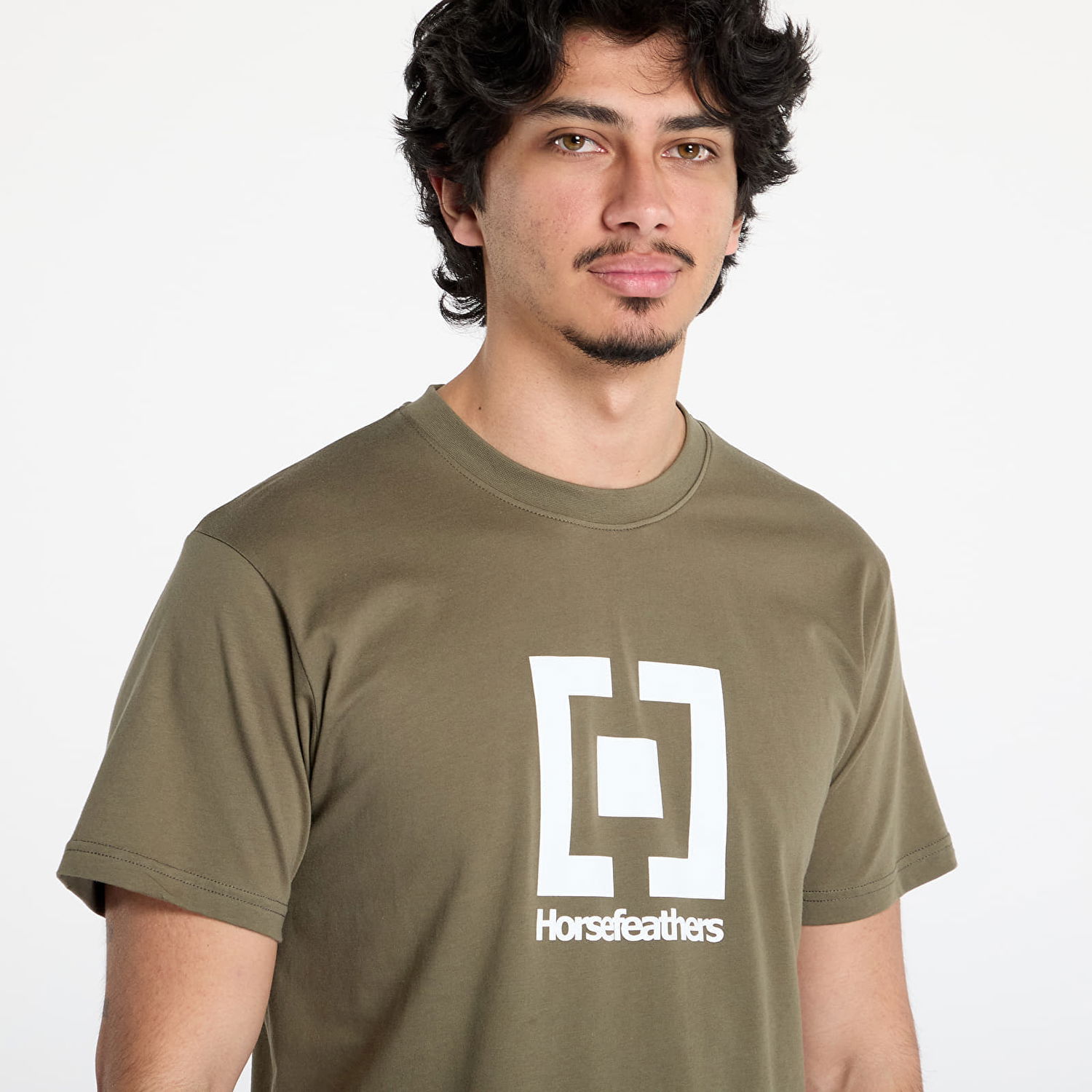 Majica Horsefeathers Horsefeathers Base Tee Zelena | SM1345K, 1