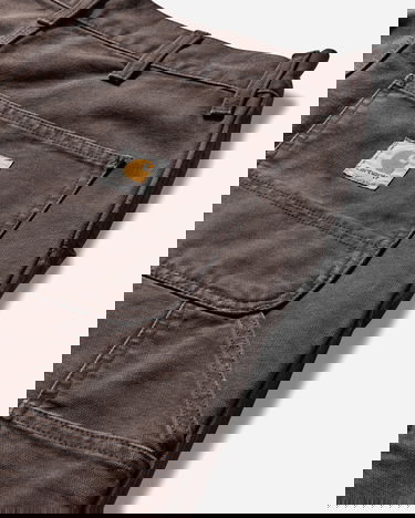 Hlače Carhartt WIP Double Knee Work Pants Rjava | I034796 474O, 4