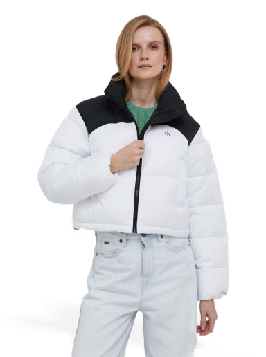 Puhovka CALVIN KLEIN Puffer Jacket Bela | J20J221379