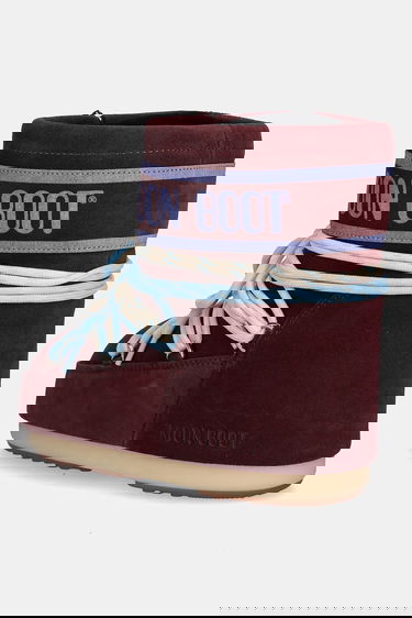 Superge in čevlji Moon Boot Moon Boot Icon Low Suede Bordo | 80D1409670-D013, 4
