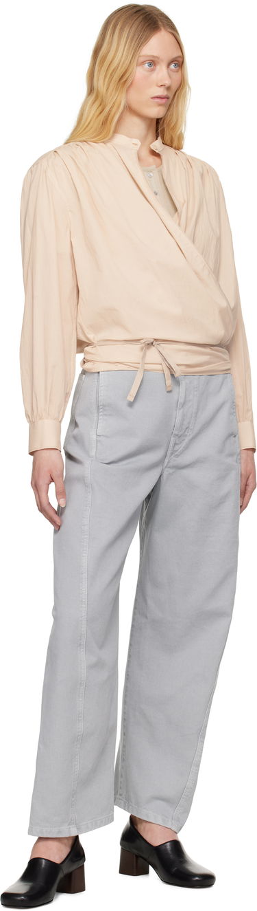 Srajce LEMAIRE Lemaire Wrap Blouse Bež | TO1333 LF1389, 3