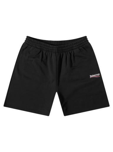 Kratke hlače Balenciaga Political Campaign Sweat Short Črna | 676137-TKVI9-1070