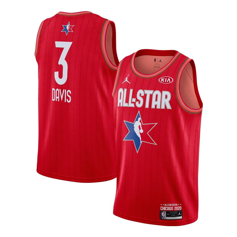 Dres Jordan NBA All-Star Anthony Davis Jersey Rdeča | CJ1066-664