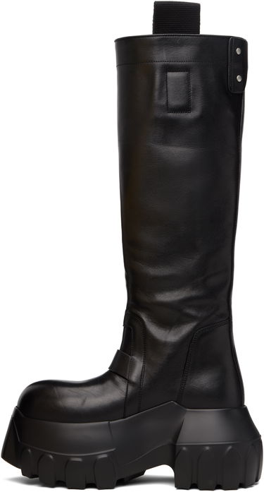 Superge in čevlji Rick Owens Rick Owens Concordians Mega Tractor Tall Boots Črna | RP02E4870 LOO, 2