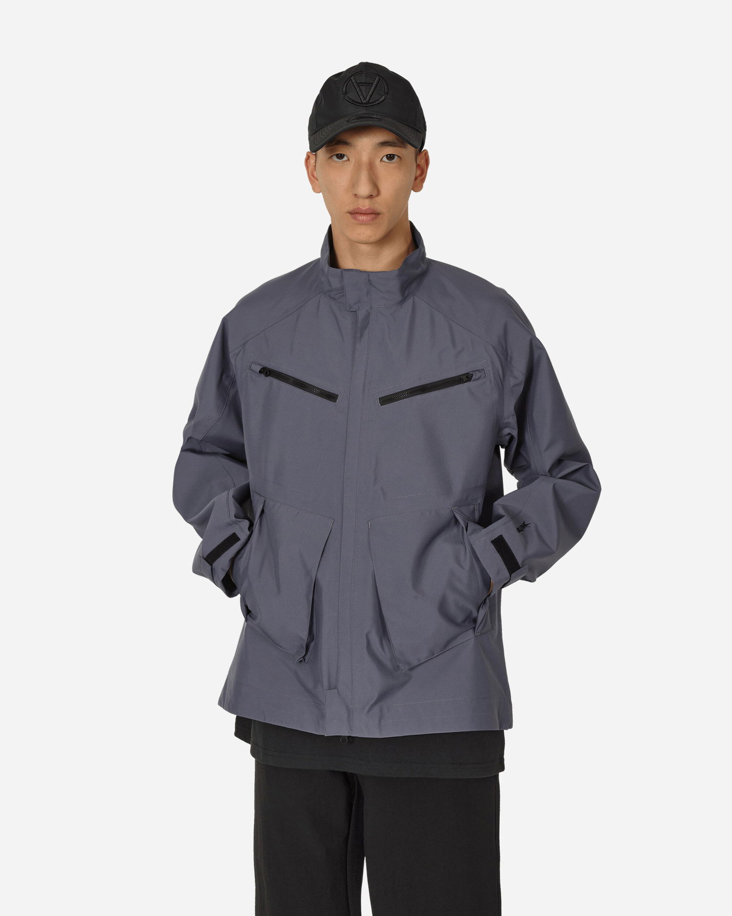 Jakna GR10K SNCF 3L WR Jacket Calcite Blue Modra | SS24GR3F7GF  CB, 1