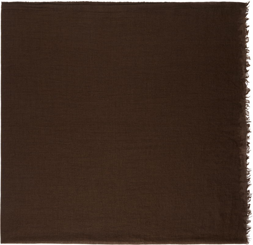 Šala Rick Owens Rick Owens Hollywood Ginny Scarf Rjava | RU01E5472 SCAR