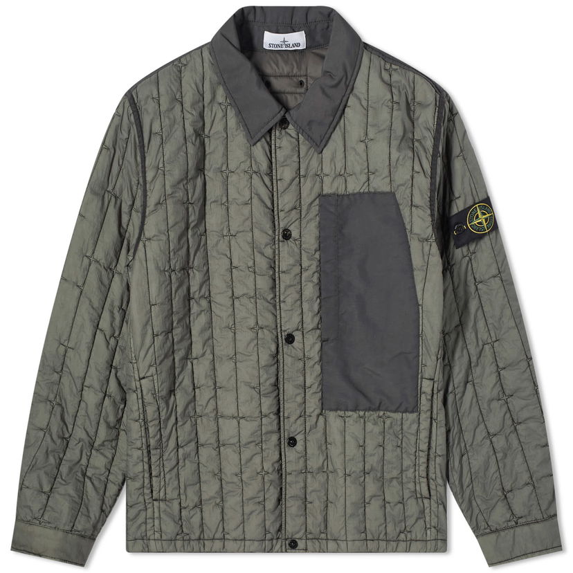 Jakna Stone Island Quilted Nylon Stella Primaloft-TC Jacket Zelena | 801540831-V0059