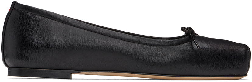 Oblačila Aeyde Aeyde Gabriella Ballerina Flats Črna | A11-FL-GBRS08FL26-SS24-800-007