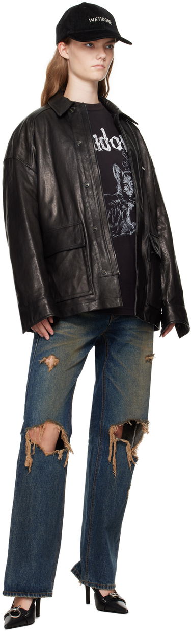 Kavbojke We11done Distressed Jeans Modra | WD-DP2-24-328-W-BL, 3