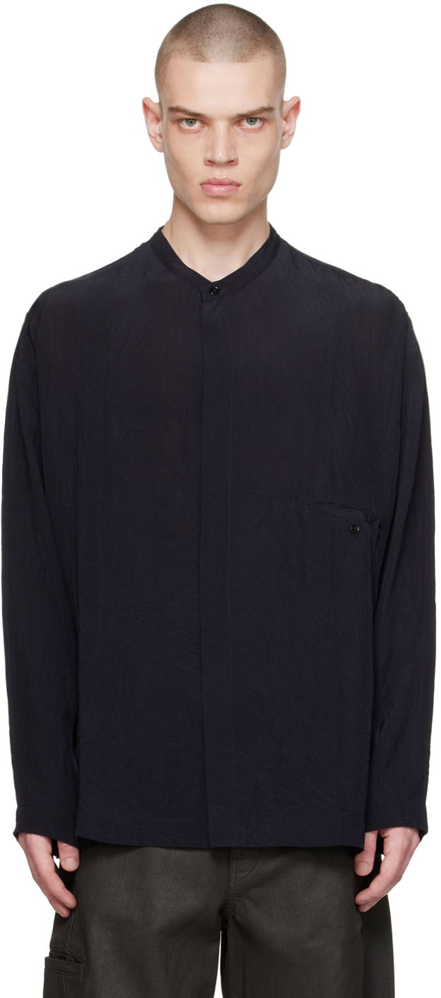 Srajce LEMAIRE Lemaire Boxy Shirt Mornarica | SH1076 LF1024