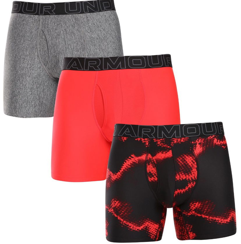 Boksarice Under Armour UA Perf Tech Nov 6in Boxerjock - 3 Pack Večbarvna | 1383879-713