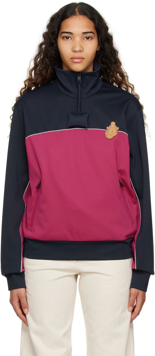 Pulover Moncler x Genius 1 x JW Anderson Track Sweatshirt Mornarica | I109E8G00004M2683, 0